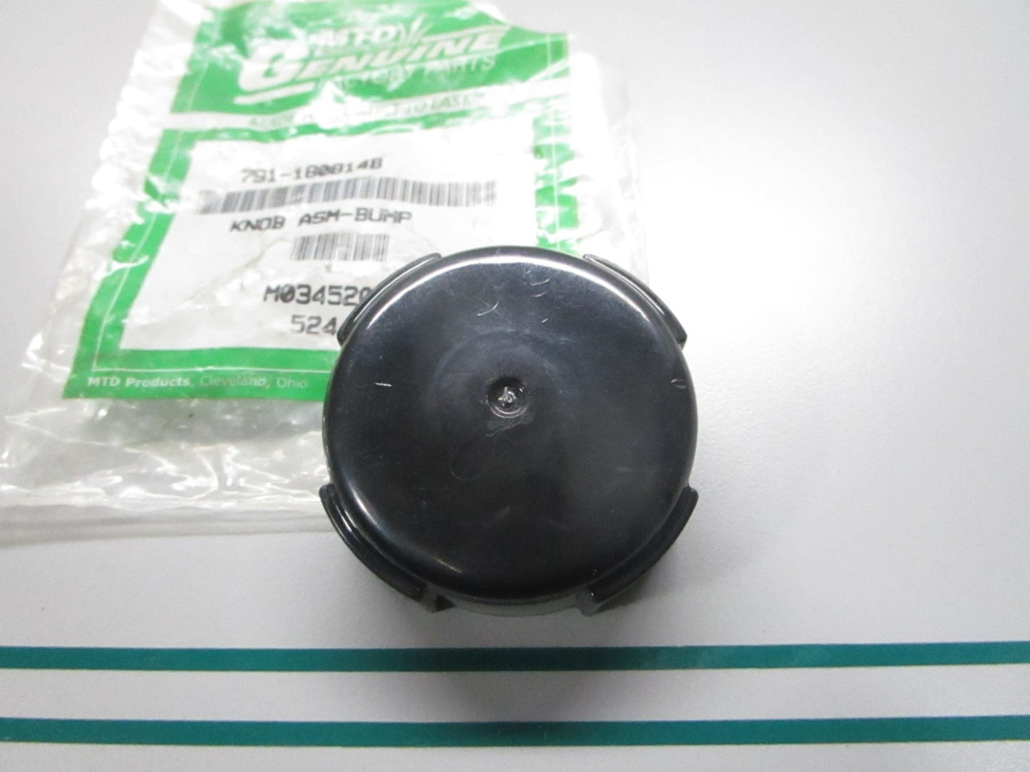 NEW OEM 791-180814B MTD Bump Head Knob Assembly 0810