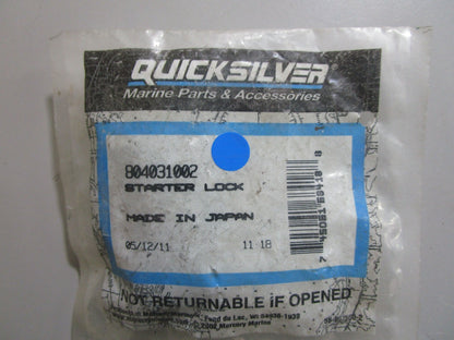 *NEW OEM* 0770 Mercury Quicksilver Starter Lock 804031002