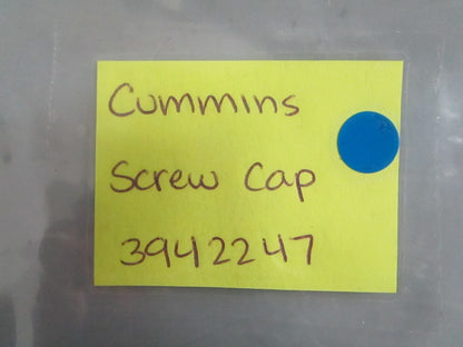 NEW OEM (LOT OF 2) 3942247 Cummins Screw Cap 0820