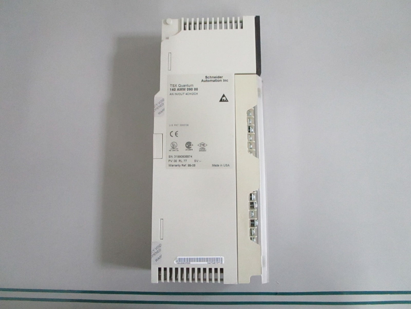 Schneider Modicon 140AMM09000 Quantum Analog Input Output 4I 2O NEW OEM 0820