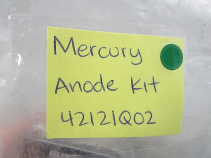 NEW OEM 42121Q02 Mercury Quicksilver Anode Kit 0810