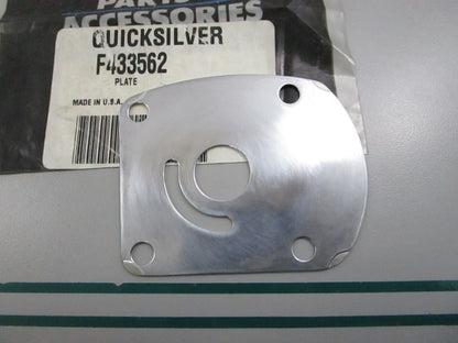 NEW OEM F435562 Mercury Quicksilver Plate 0810