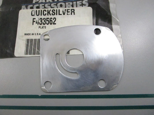 NEW OEM F435562 Mercury Quicksilver Plate 0810