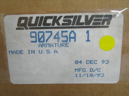 *NEW OEM* 0820 Mercury Quicksilver Armature 90745A 1