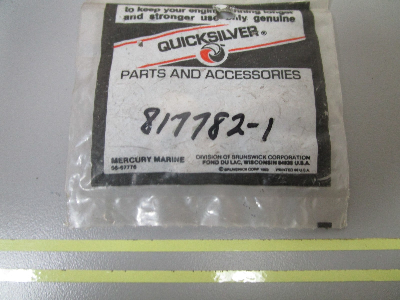 *NEW OEM* 0810 Mercury Quicksilver Key Set 817782-1