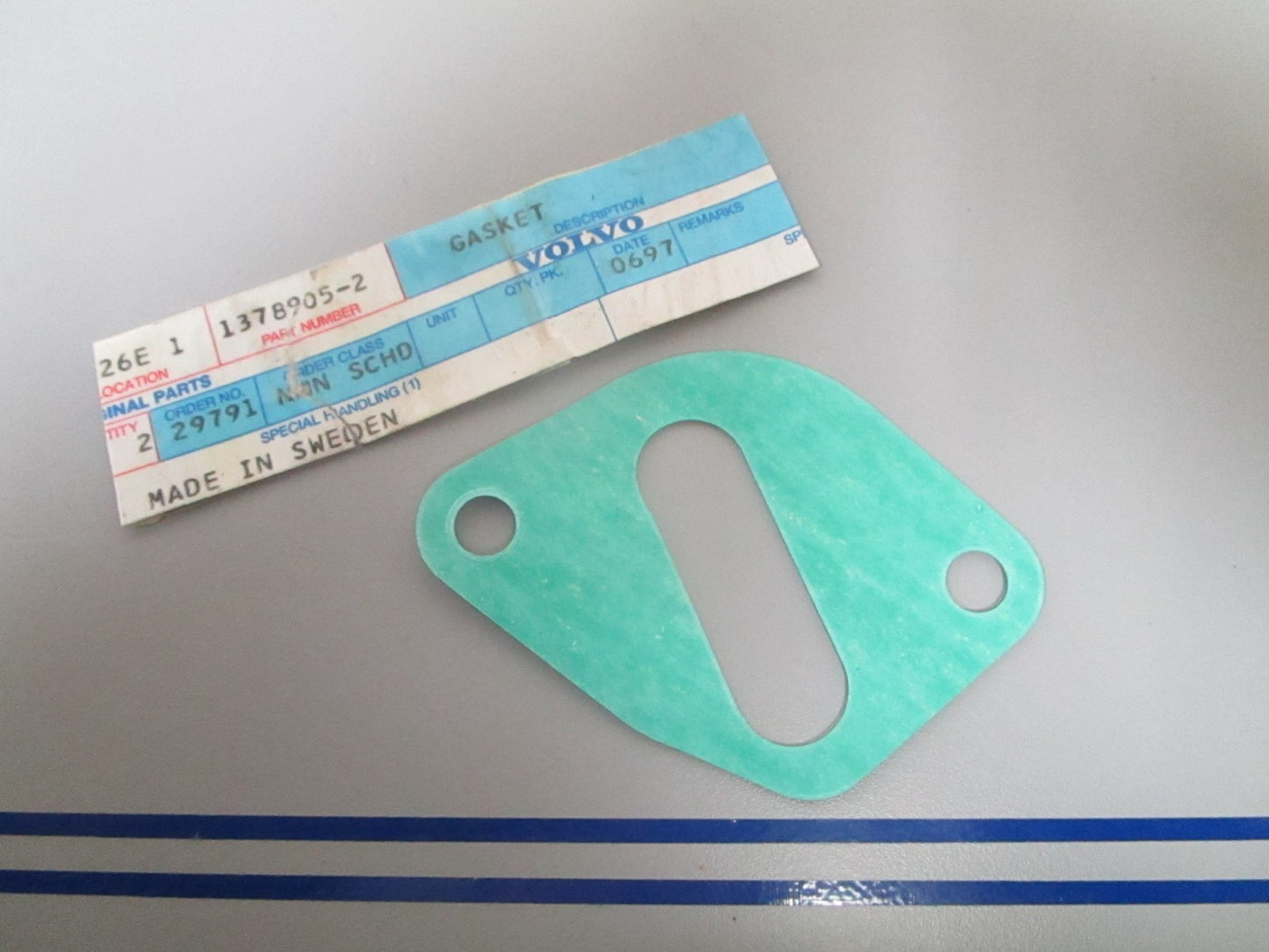 NEW OEM 1378905 Volvo Penta Gasket 0810