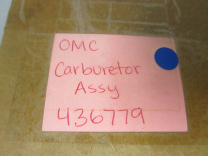 *NEW OEM* 0720 OMC Johnson Evinrude Carburetor Assembly 436779 0436779