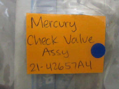 *NEW OEM* 0810 Mercury Quicksilver Check Valve Assembly 21-42657A4