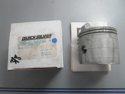 *NEW OEM* 0820 Mercury Quicksilver .030 Piston 700-819409A4