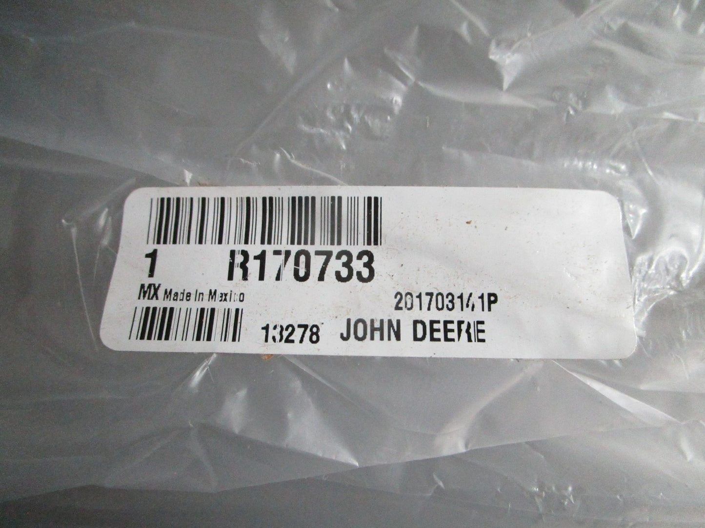 NEW OEM R170733 John Deere Exhaust Pipe 0820