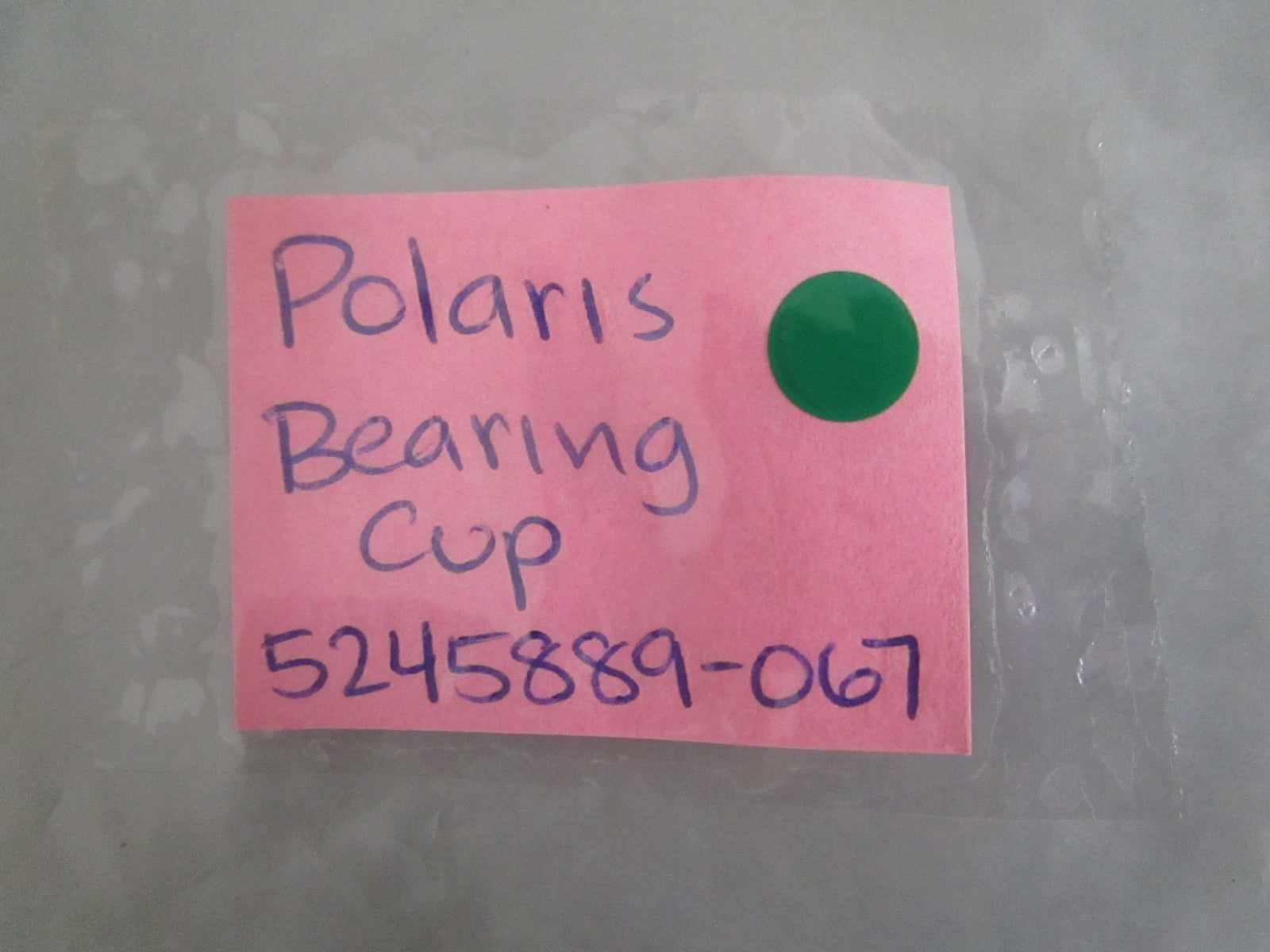Polaris NEW OEM Bearing Cup 5245889-067 NOS Genuine Black Powersport Part 0820