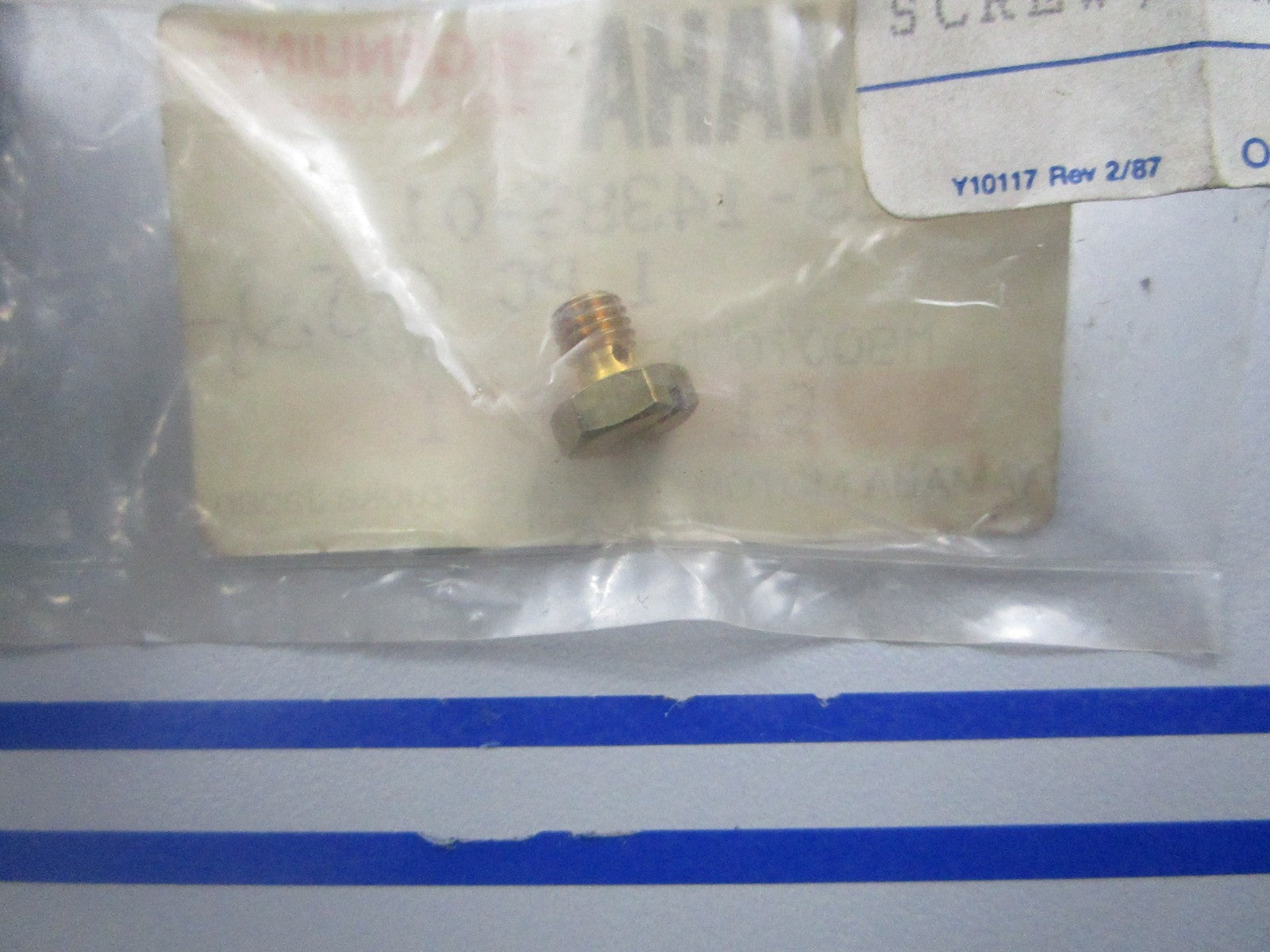 *NEW OEM* 0810 Yamaha Drain Screw 6E5-14383-01-00