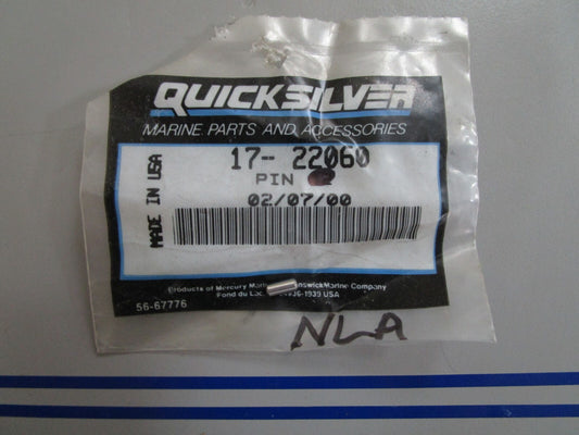 *NEW OEM* 0770 Mercury Quicksilver Pin 17-22060
