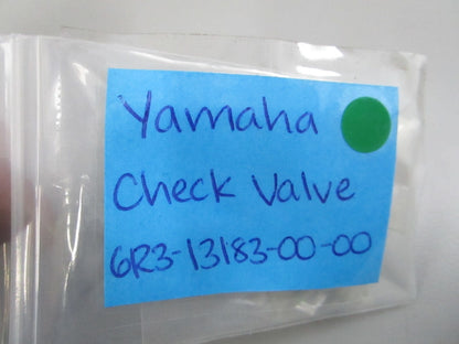 NEW OEM 6R3-13183-00-00 Yamaha Check Valve 0810