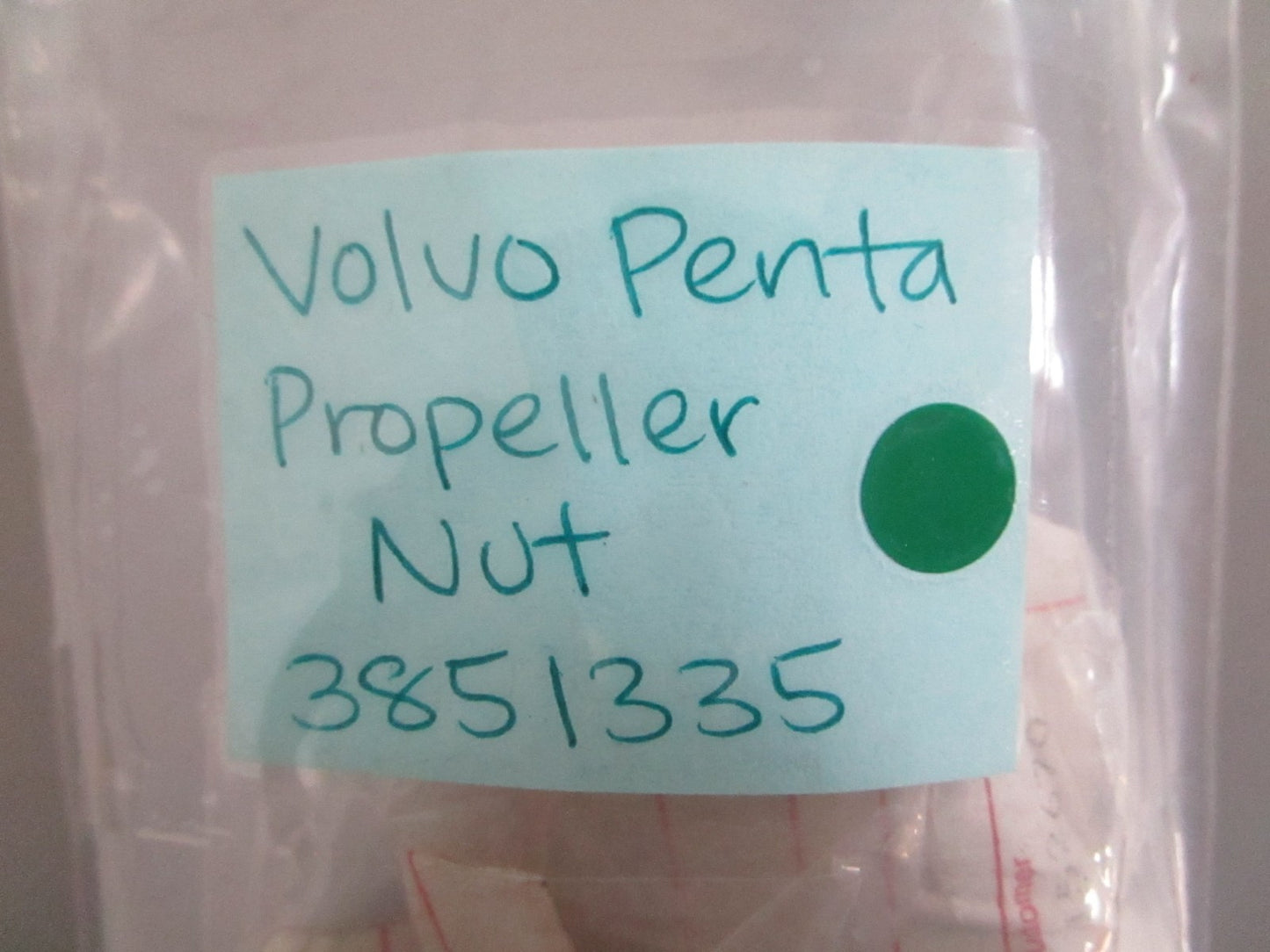 NEW OEM 3851335 Volvo Penta Propeller Nut 0820