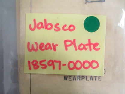 NEW OEM 18597-0000 Jabsco Wear Plate 0820