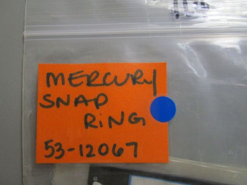 *NEW OEM* (LOT OF 4) 0770 Mercury Quicksilver Snap Ring 53-12067
