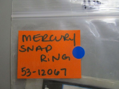 *NEW OEM* (LOT OF 4) 0770 Mercury Quicksilver Snap Ring 53-12067