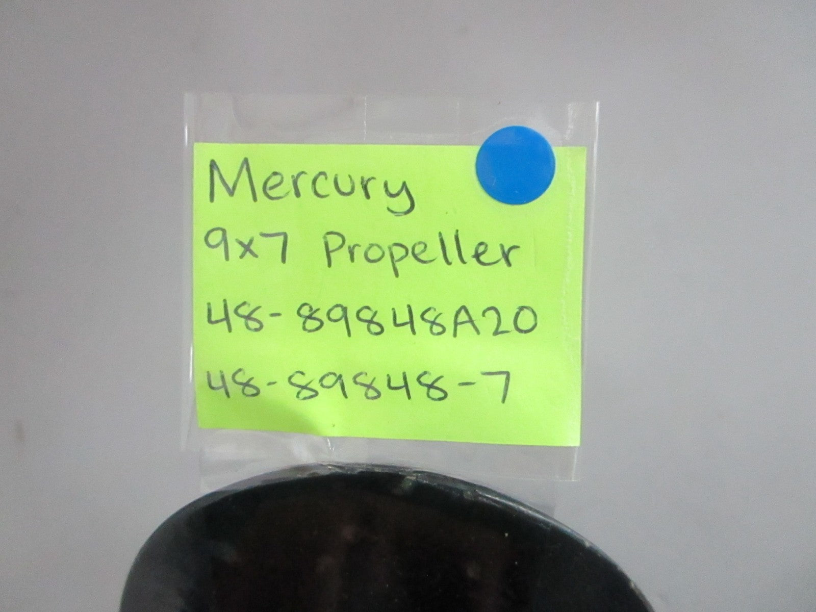 NEW OEM 48-89848A20 48-89848-7 Mercury Quicksilver 9×7 Propeller 0820