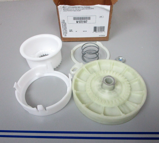 *NEW OEM* 0720 Whirlpool Washer Pulley Clutch Cam Kit W10721967