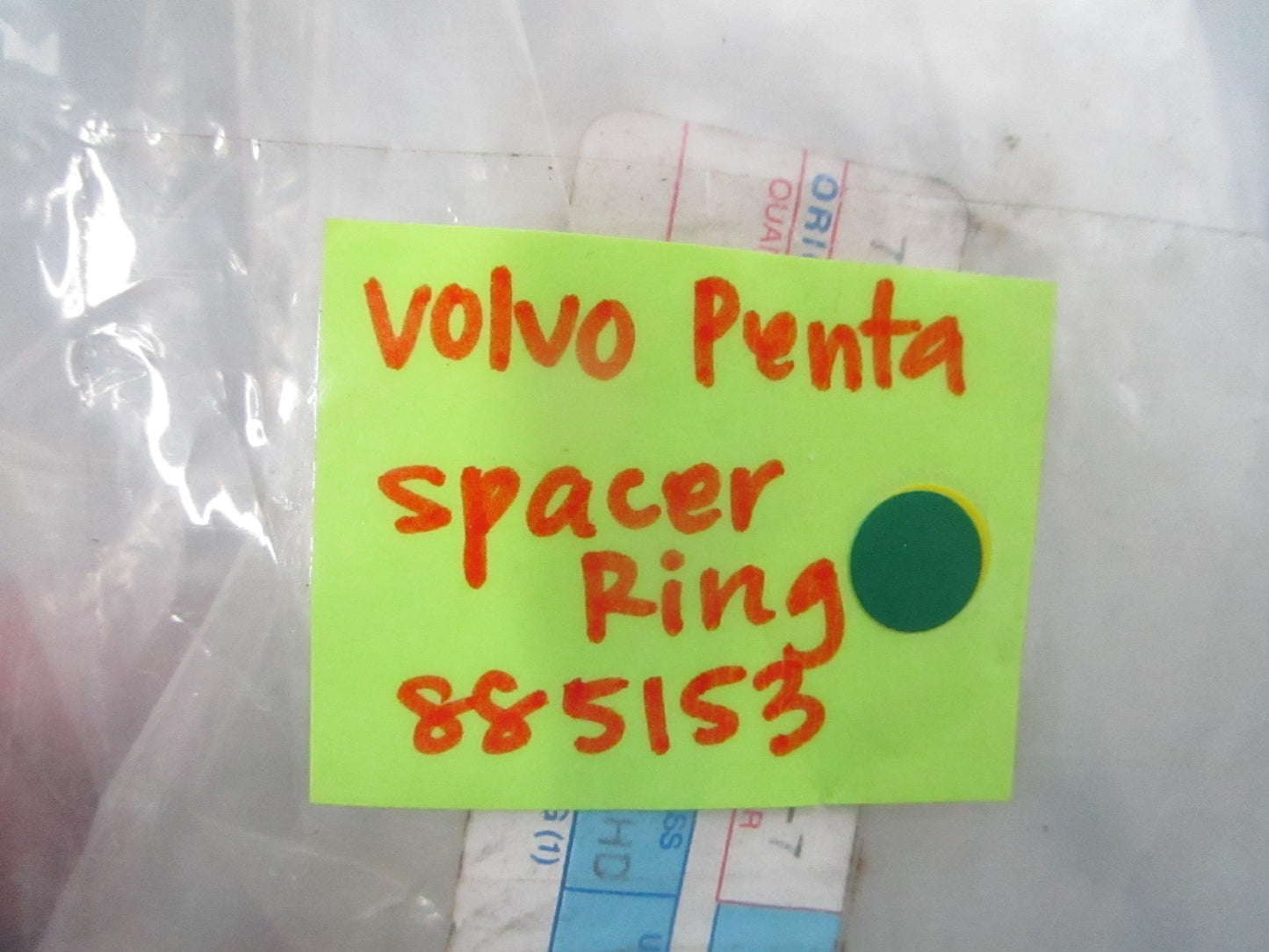 Volvo Penta NEW OEM Spacer Ring 885153 AQ280 AQ285 AQ290 0810
