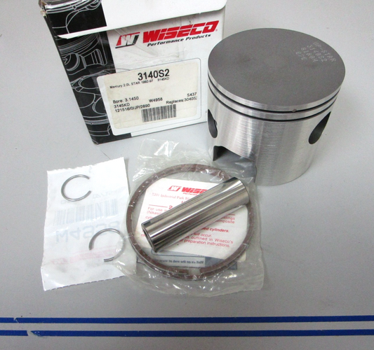 NEW 3140S2 3145KD Replaces: Mercury 92' - 97' 2.0L Wiseco STBD Piston 0720