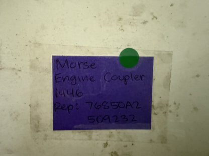 NEW 1446 Morse Controls Engine Coupler Rep: 76850A2 Mercury 509232 OMC 0820