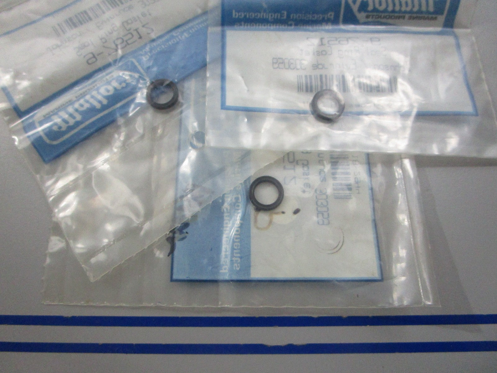 NEW (LOT OF 3) 9-76512 Replaces: Evinrude 303059 Mallory Seal Ring Gasket 0810