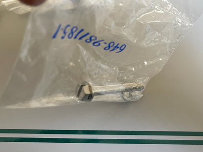NEW OEM (LOT OF 8) 981185 0981185 OMC Johnson Evinrude Screw & Washer 0810
