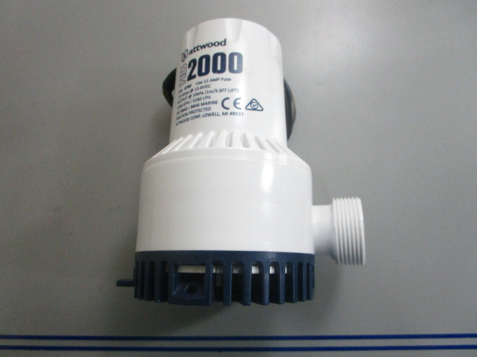 *NEW* 0820 Attwood HD2000 Bilge Pump 4760