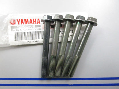 *NEW OEM* (LOT OF 5) 0810 Yamaha Flange Bolt 95027-08065