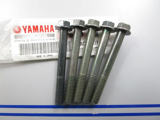*NEW OEM* (LOT OF 5) 0810 Yamaha Flange Bolt 95027-08065