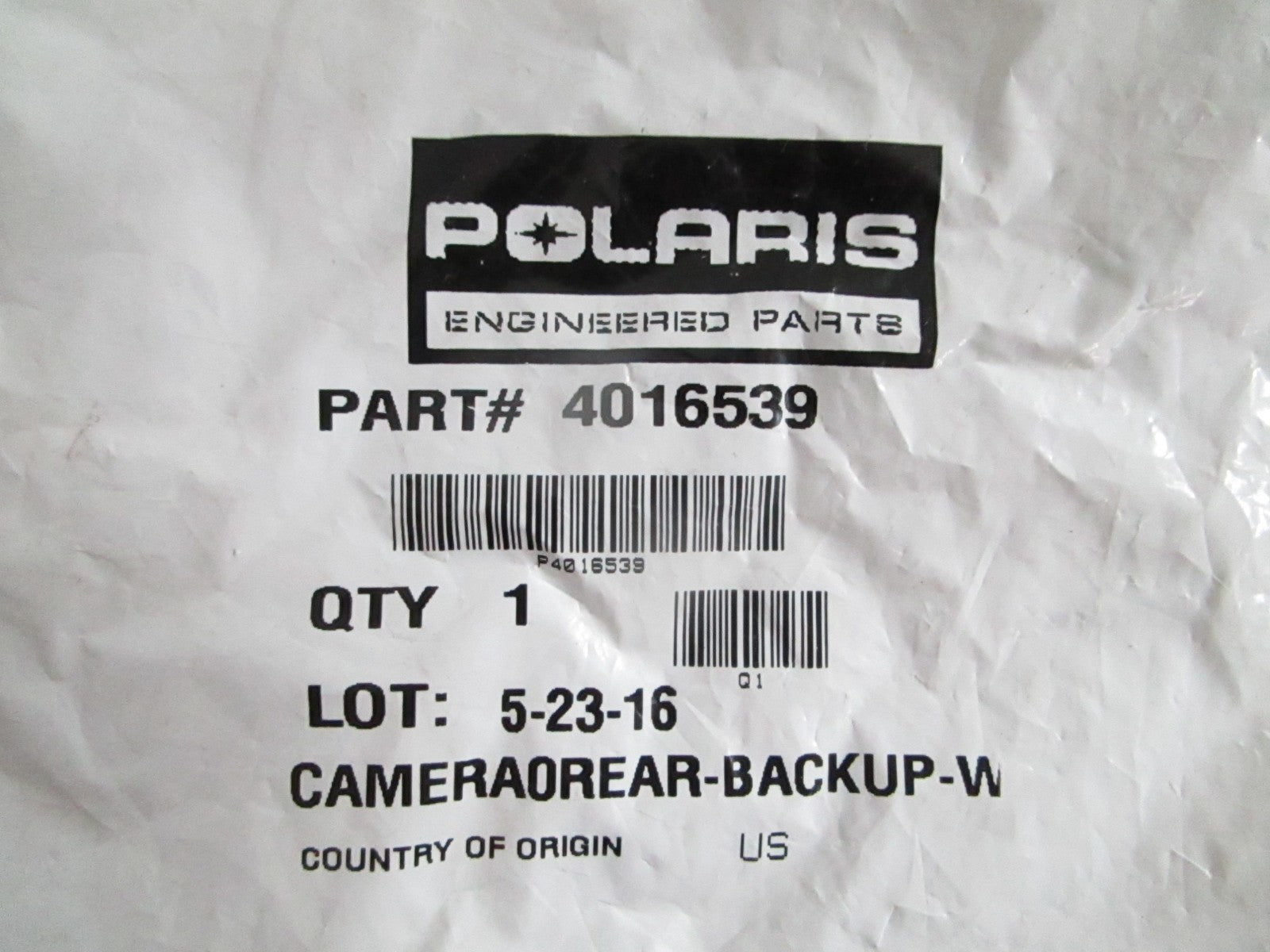 NEW OEM 4016539 Polaris Rear Camera Line 0820