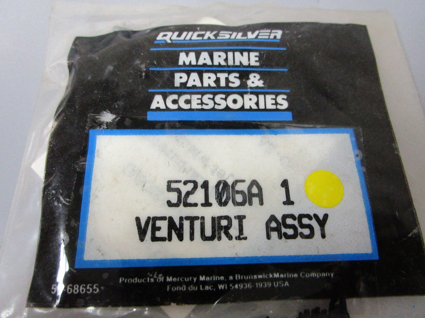 *NEW OEM* 0810 Mercury Quicksilver Venture Assembly 52106A1