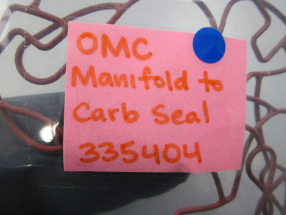 *NEW OEM* 0810 OMC Johnson Evinrude Manifold to Carb Seal 335404 0335404
