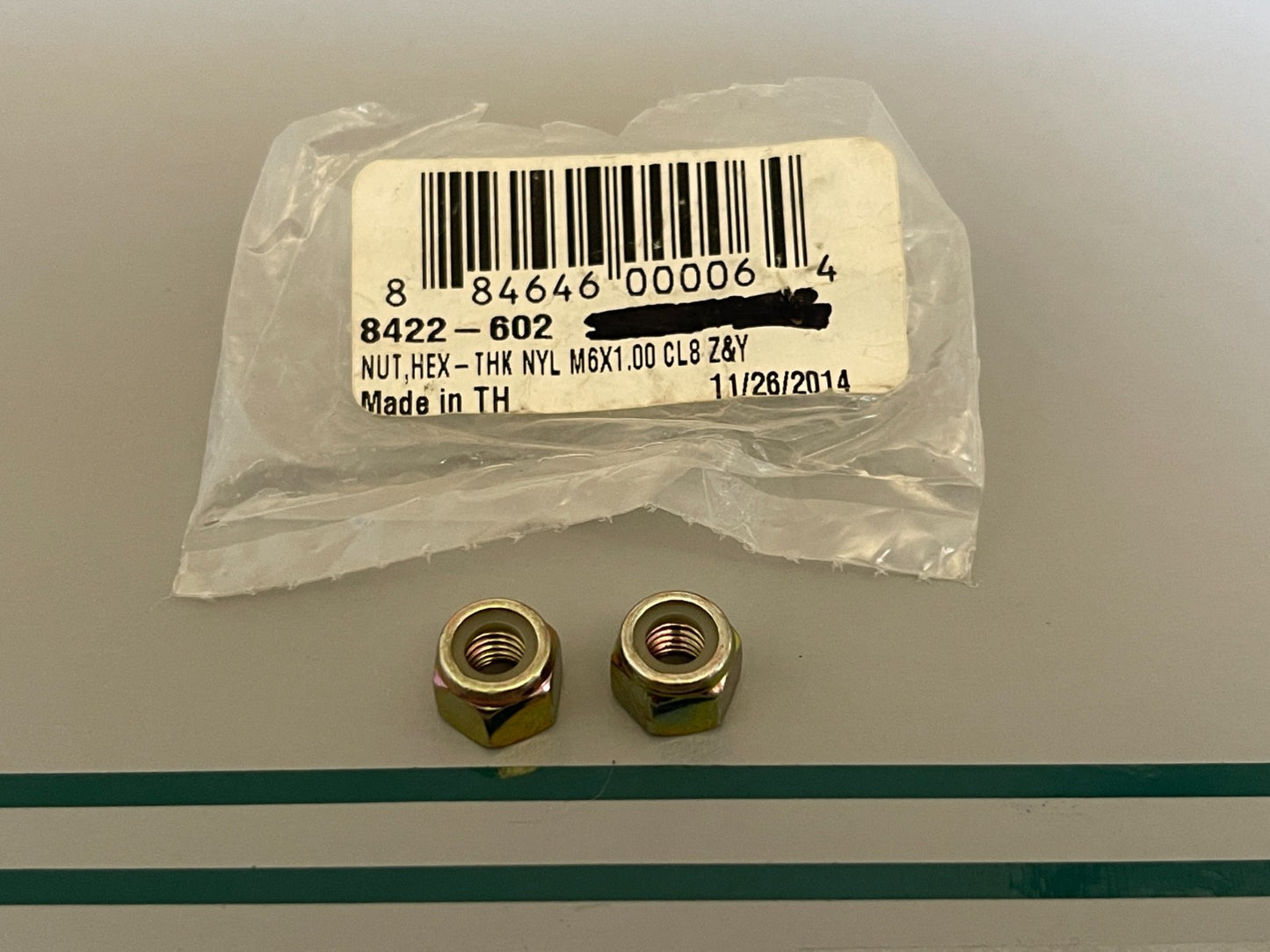 NEW OEM (LOT OF 2) 8422-602 Arctic Cat Hex Nut 0810
