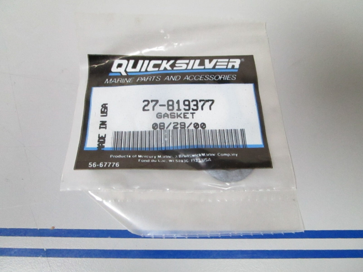 *NEW OEM* 0810 Mercury Quicksilver Gasket 27-819377