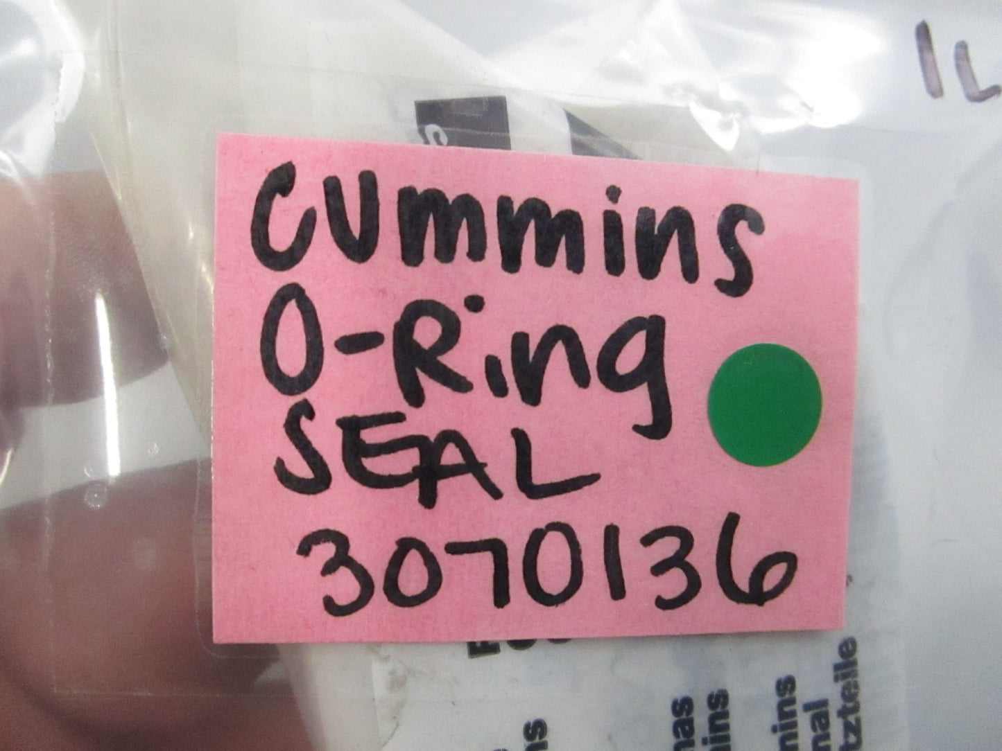 NEW OEM (LOT OF 6) 3070136 Cummins O-Ring Seal 0810