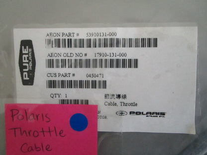 *NEW OEM* 0820 Polaris Throttle Cable 0450471