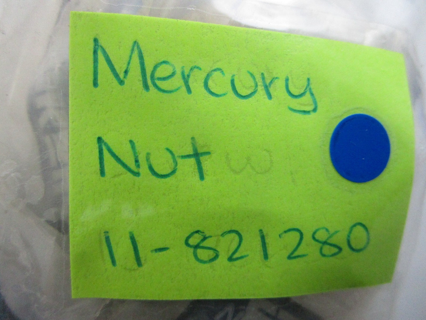 *NEW OEM* (LOT OF 4) 0810 Mercury Quicksilver Nut 11-821280