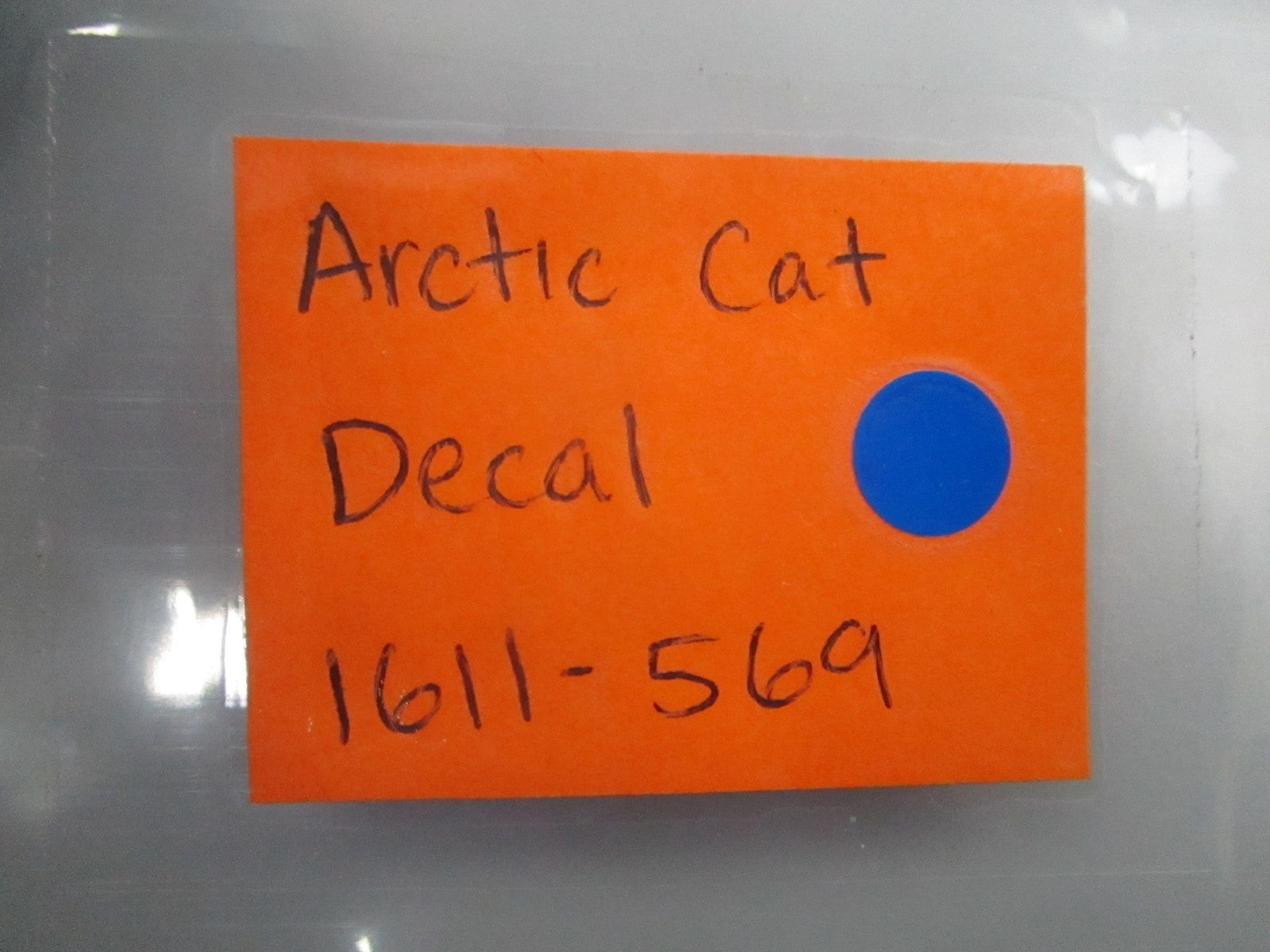 *NEW OEM* 0810 Arctic Cat Decal 1611-569