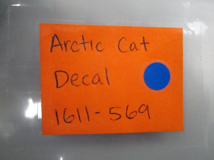 *NEW OEM* 0810 Arctic Cat Decal 1611-569