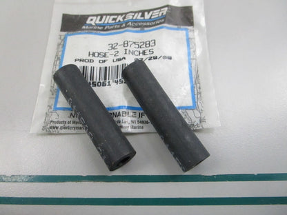NEW OEM (LOT OF 2) 32-875283 Mercury Quicksilver 2" Hose 0810