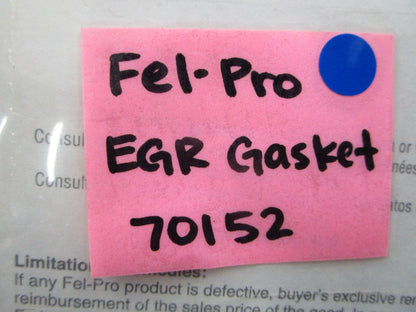 *NEW* 0810 Fel-Pro EGR Gasket 70152