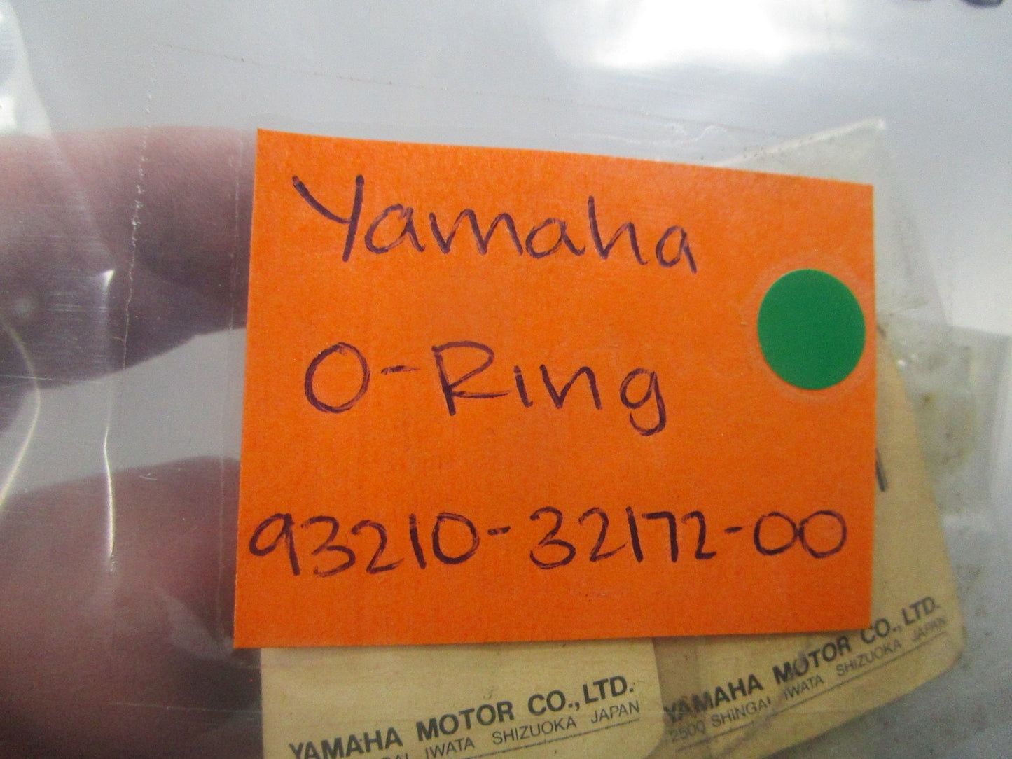 NEW OEM (LOT OF 2) 93210-32172-00 Yamaha O-Ring 0810