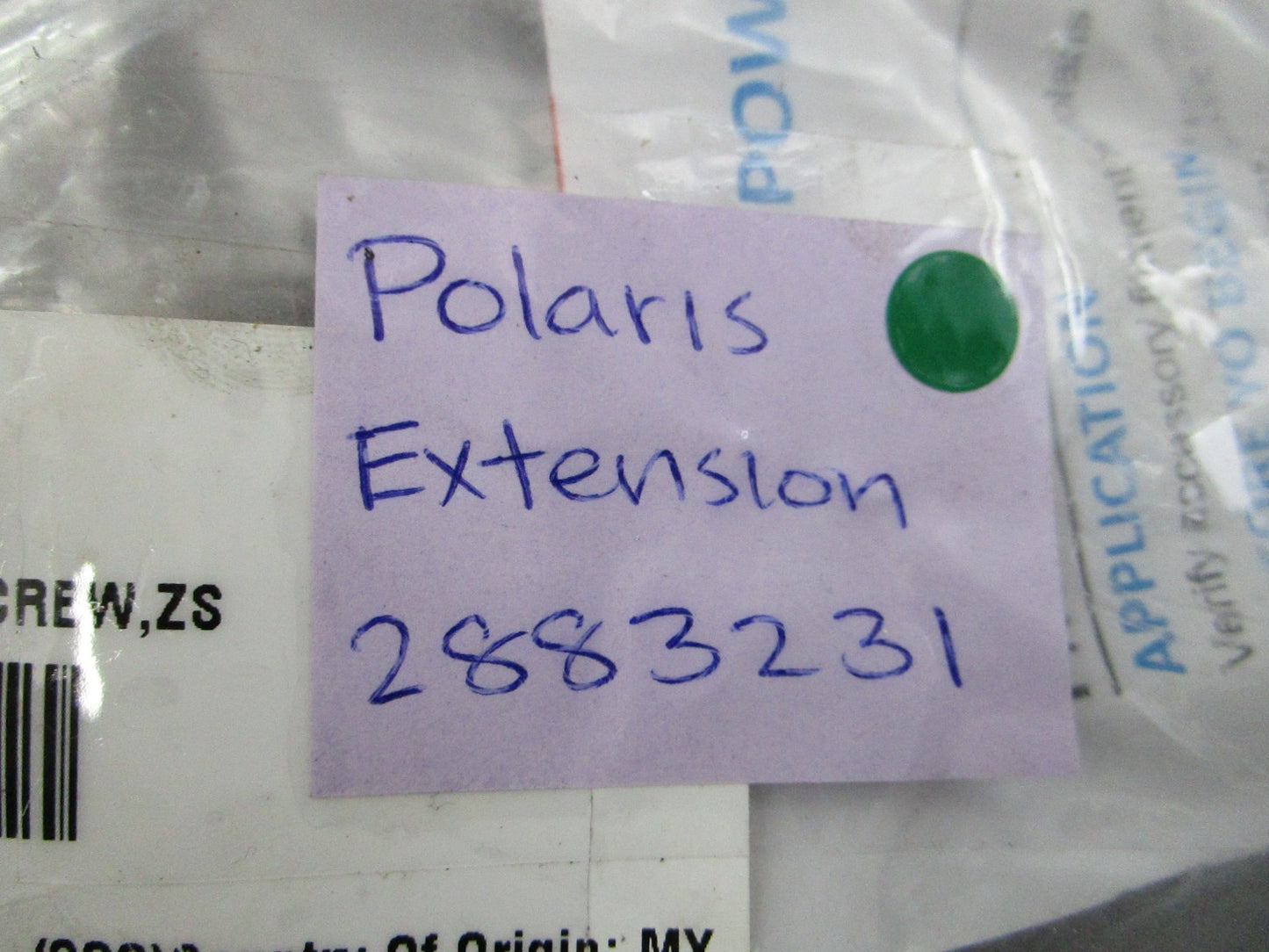 NEW OEM 2883231 Polaris Extension 0810