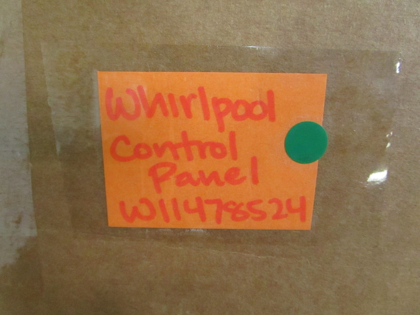 Whirlpool NEW OEM Washer Control Panel Assembly W11478524 NOS Genuine Part 0820
