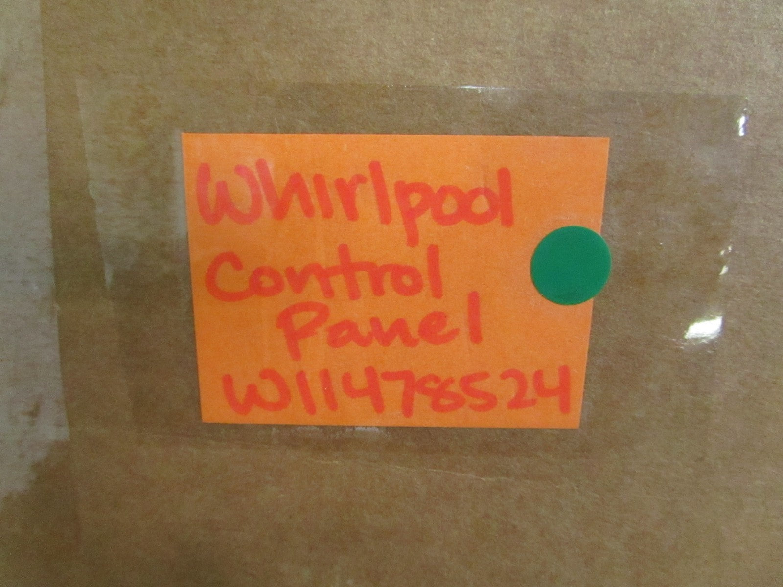 Whirlpool NEW OEM Washer Control Panel Assembly W11478524 NOS Genuine Part 0820