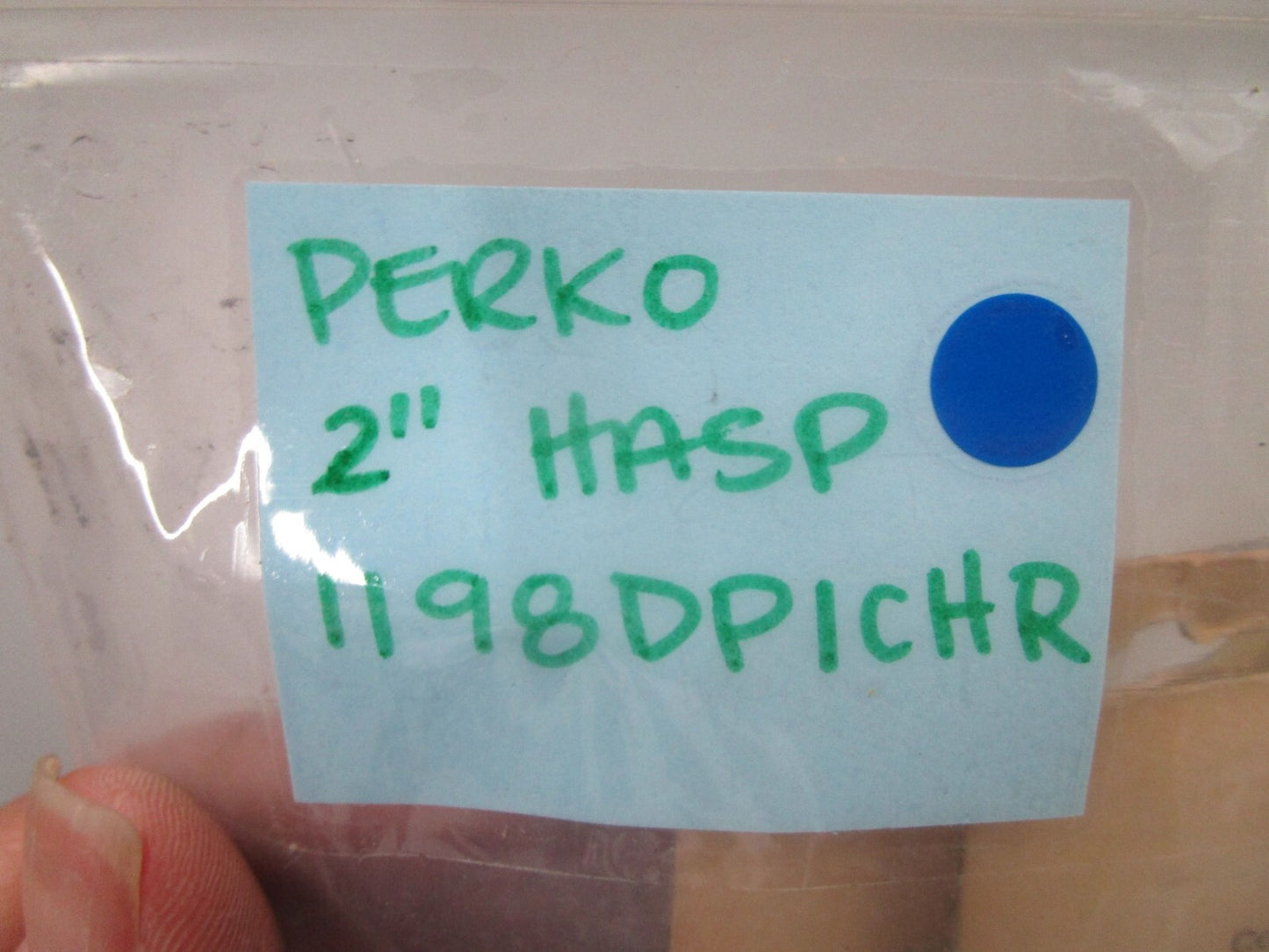 *NEW* (LOT OF 2) 0770 Perko 2 " HASP 1198DP1CHR