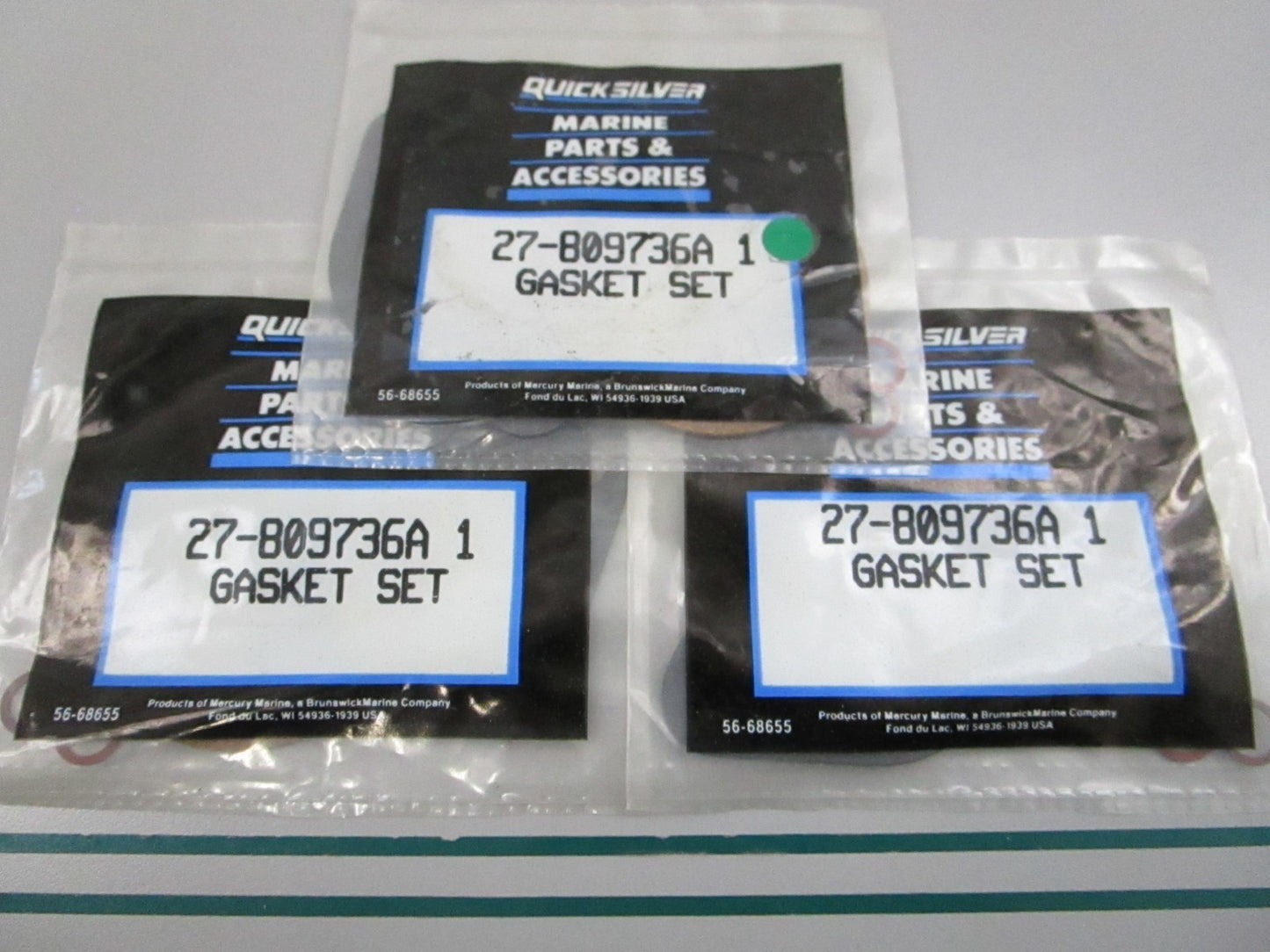 NEW OEM 27-809736A 1 Mercury Quicksilver Gasket Set 0810